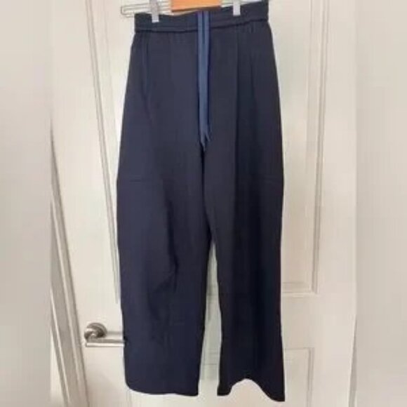 NWOT*Tibi Active Knit Winslow Pant Navy - Size S Waist 29.5” - Picture 1 of 11
